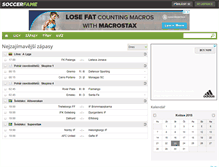 Tablet Screenshot of cz.soccerfame.com